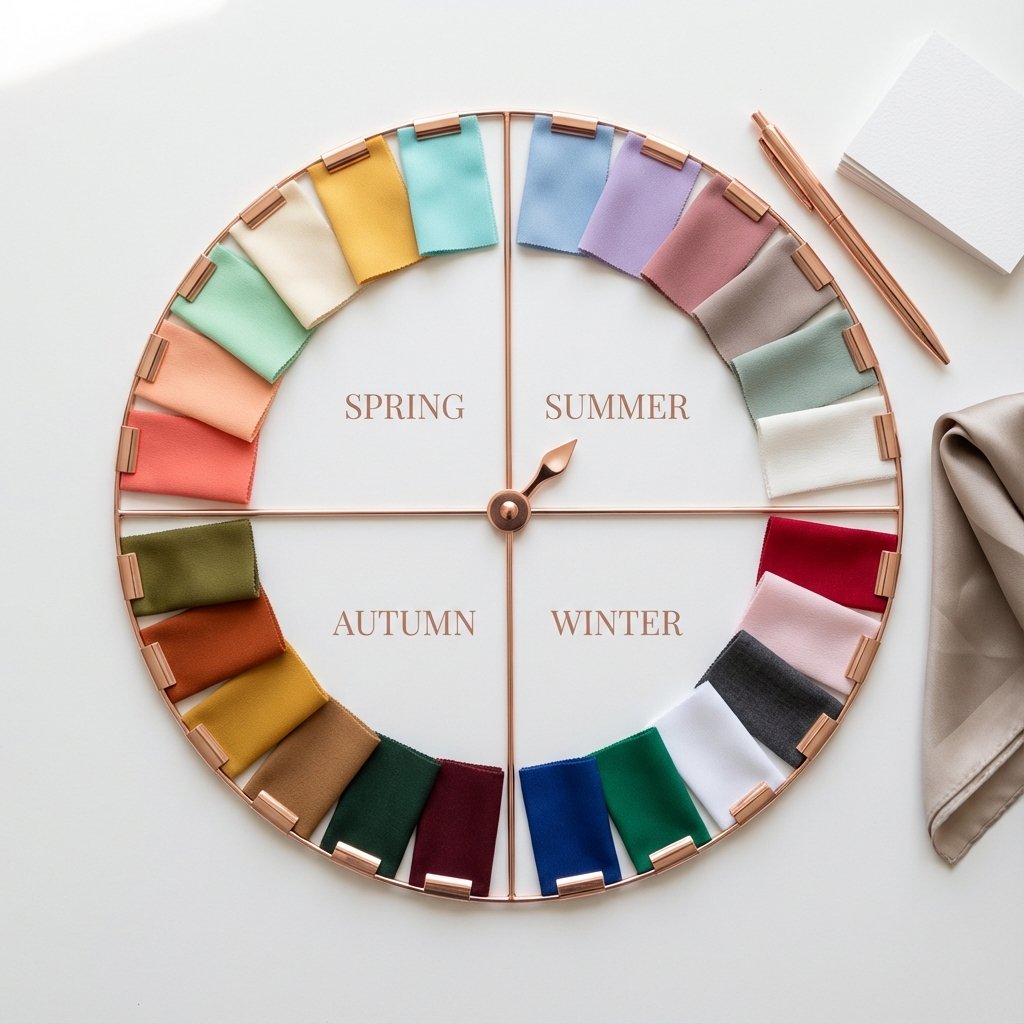 Seasonal Color Analysis Wheel